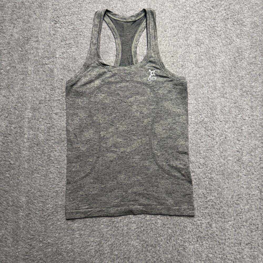 Lululemon Swiftly Tech Racerback Tank Top Womens Size 6 Gray Charcoal Athletic